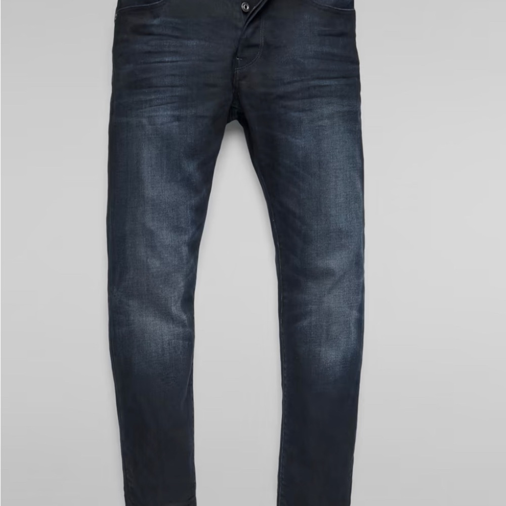 G-Star Raw Men’s 3301 Slim Jeans, Dark Aged, 32Wx34L
